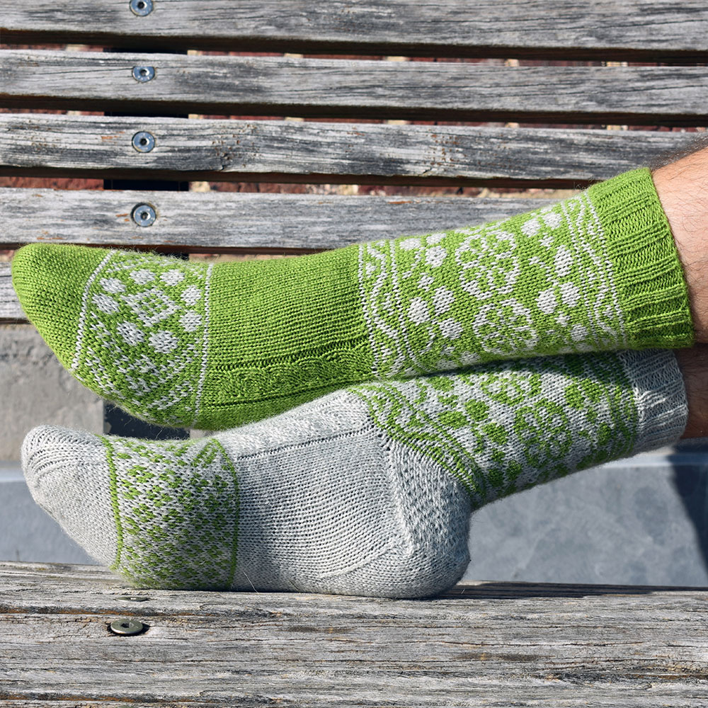 Spring in ‘t Veld sock pattern