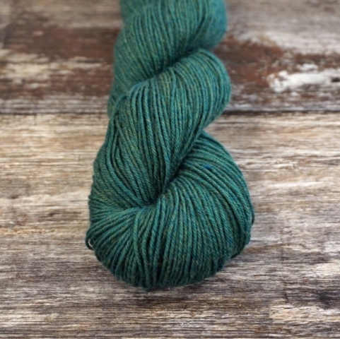 Socks Yeah in Malachite, a dark green