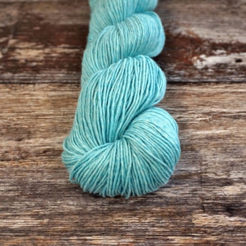 Socks Yeah in Larimar, a light aqua